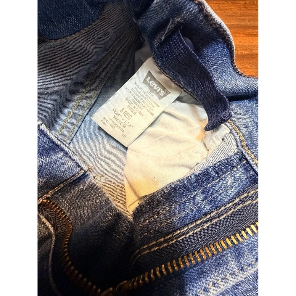 Levi's Boys Jeans bundle Size 8 regular 24/22.  514, 511, 505.